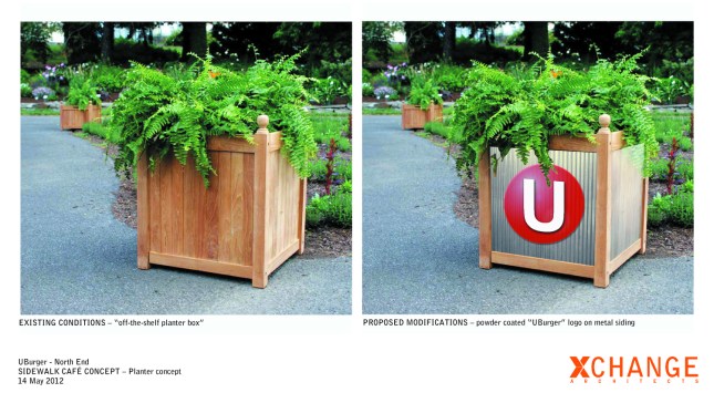 UBurger - planter concept